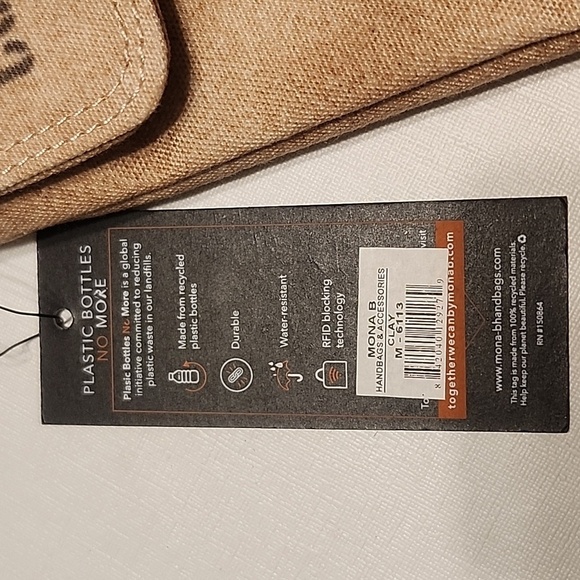 Mona B Clay Crossbody Bag NWT - Picture 3 of 17